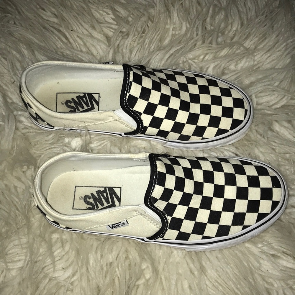 Old skool checkered vans